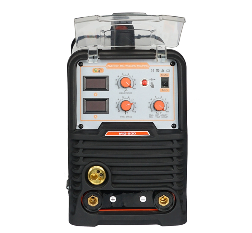 DC Inverter Metal Inert Gas Soldadora MIG Welding Machine Semi Automatic MIG/MMA/Mag Mutil Function Electric Welding Equipment 5 Kgs Wire 160A 180A Ce Welder