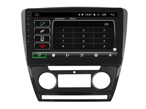 Witson Android 11 Radio coche Skoda 2010-2014 excelente versión de aire acondicionado automático de 4 GB de RAM 64 GB de memoria flash pantalla grande