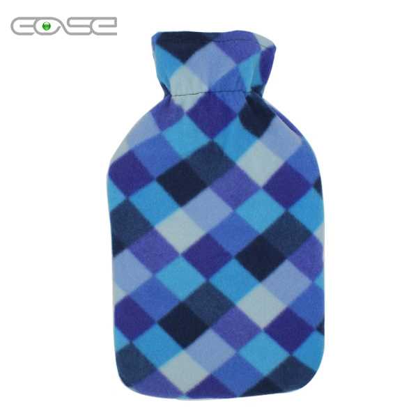 Hot Water Bottle Natural Rubber Fleece Fur Knitted Novelty Covers Free Post