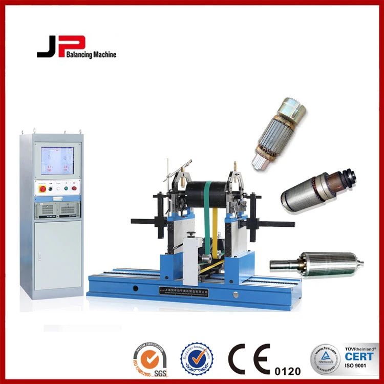 Belt Drive Dynamic Balancing Machine for Rubble Roller and Spool