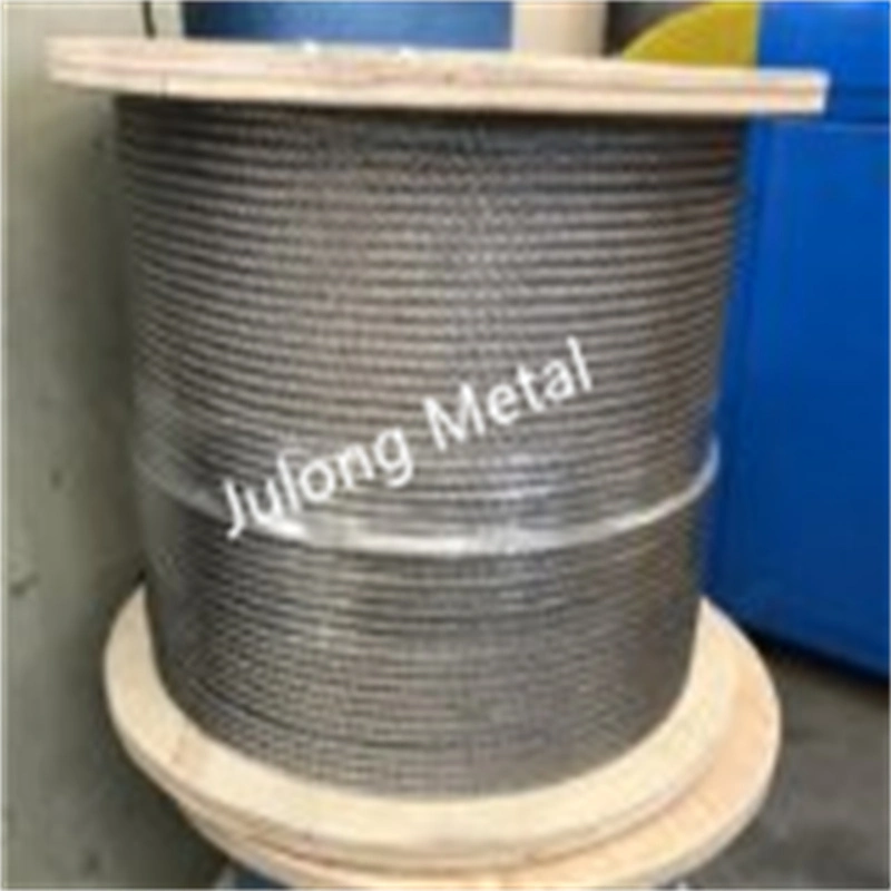 High quality/High cost performance , Sturdy and Durable Steel Wire Rope That Resists Rotation19X7-30mm