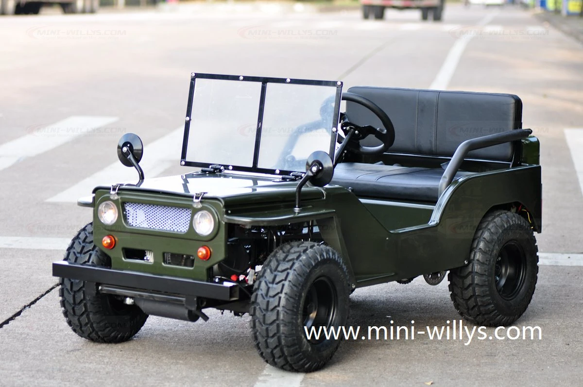 Fábrica de China Mini Jeep para Adultos de 110cc, 125cc, 150cc y 200cc.