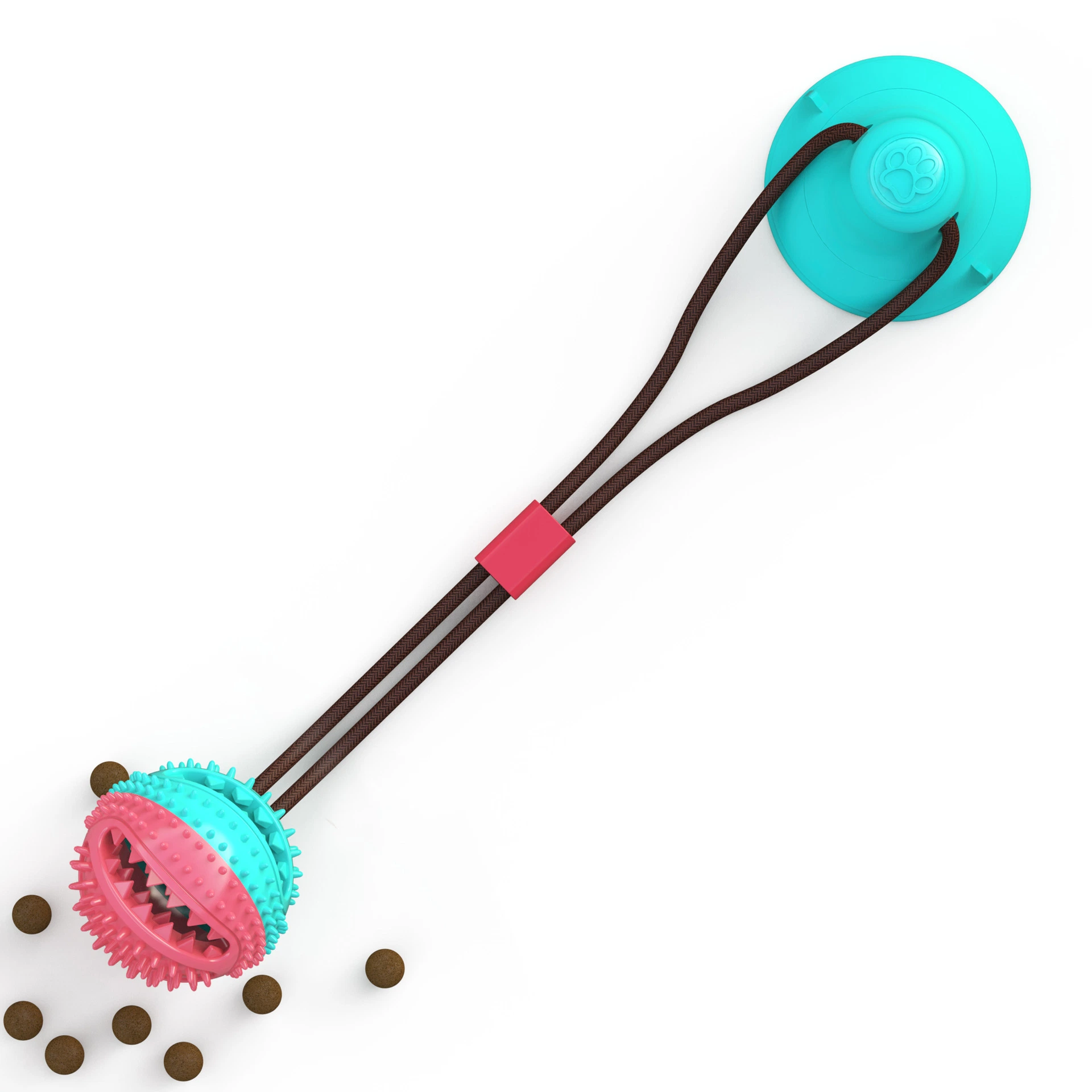 Chien Sucker jouet chien avec évent Leaker molaire à bille Bite-Resistant Dog Toy