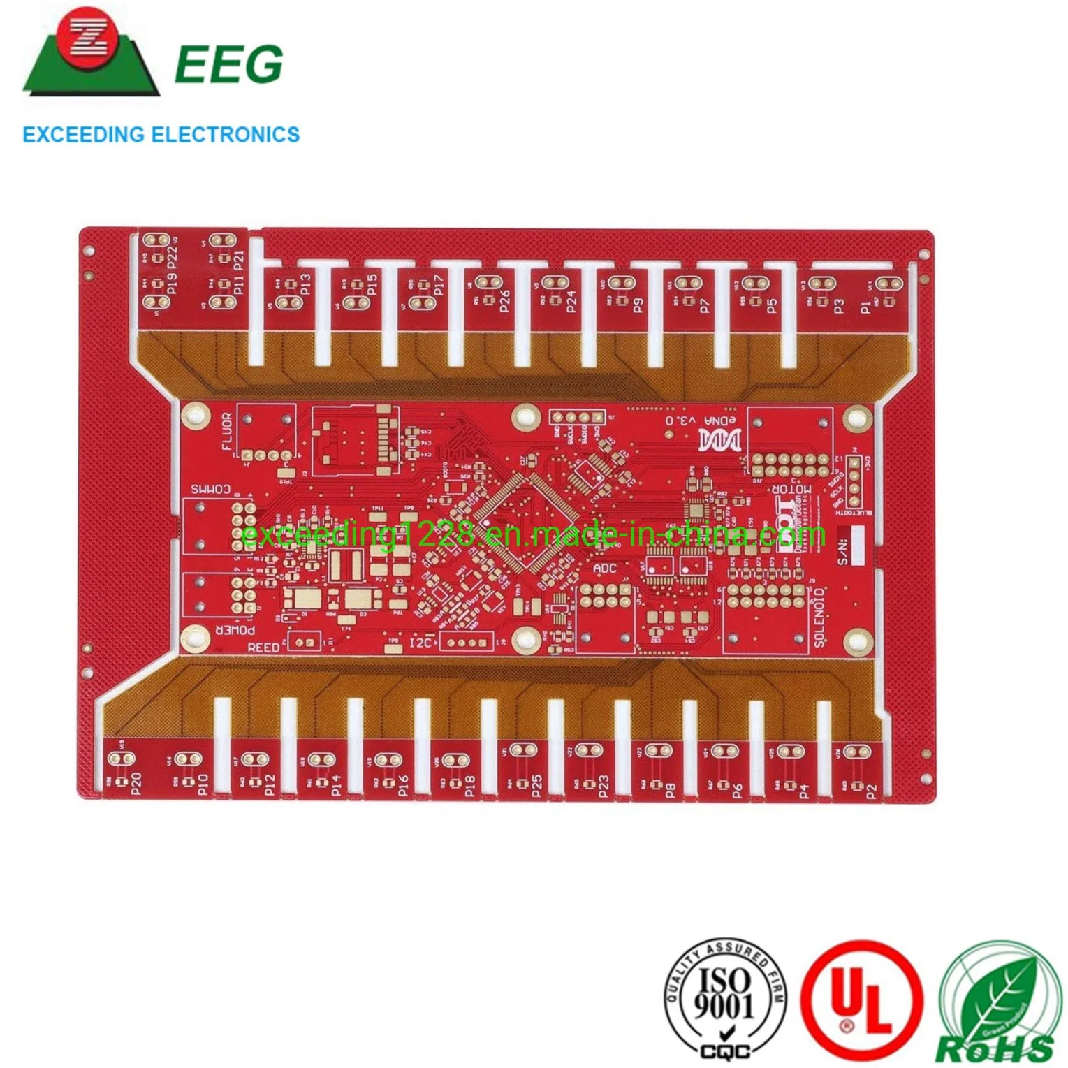 Main Board Gold PCB Rigid Circuit Boards FPC Board Rigid-Flex PCB