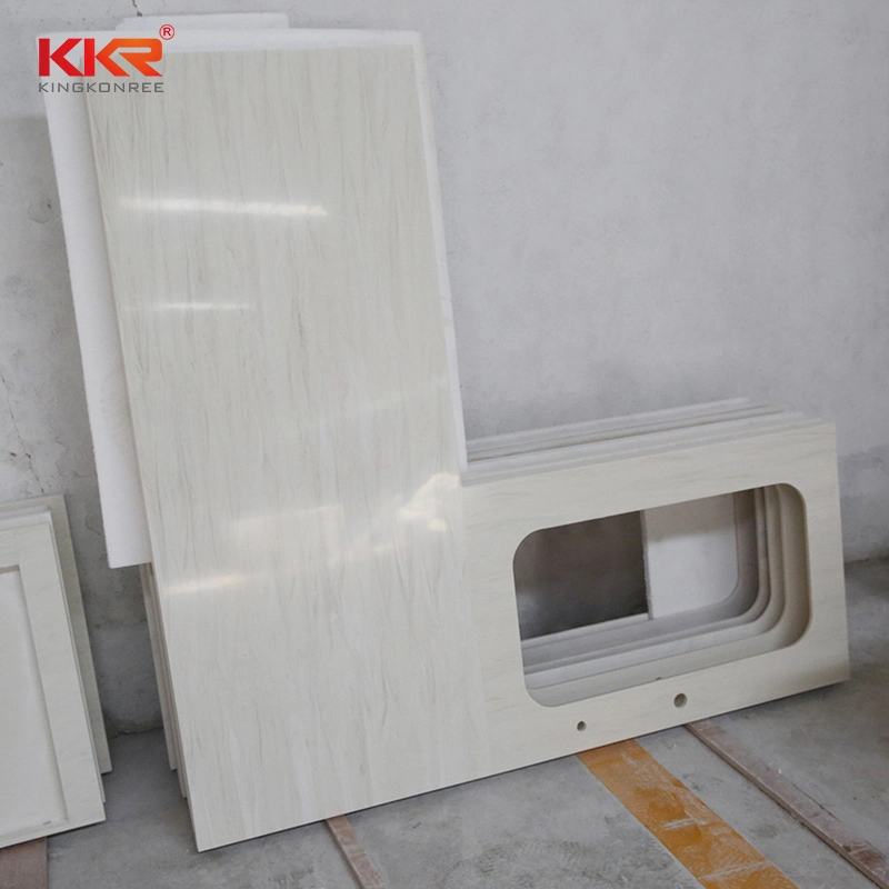 Artificial Stone Solid Surface Stone Wash Face and Hand Hospital Countertop