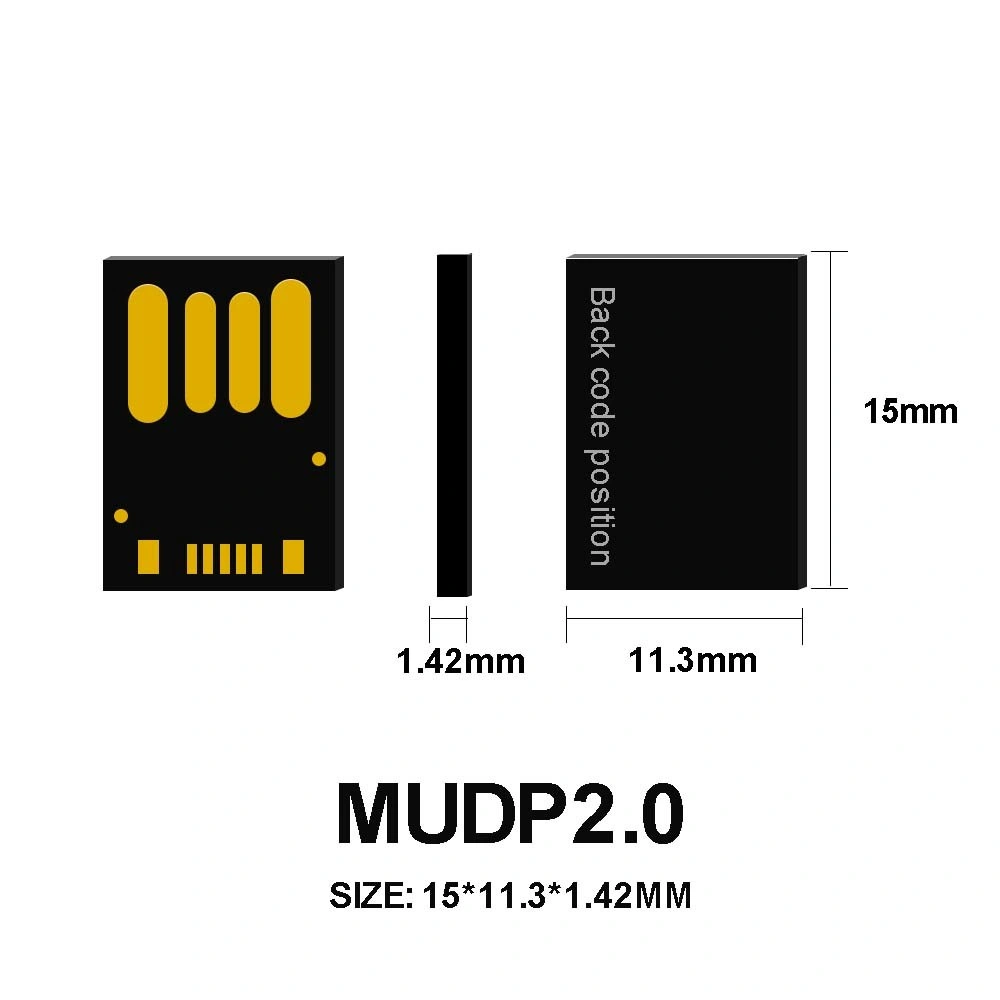 Mini USB UDP Flash Memory Drive Mudp 2.0 for USB Stick