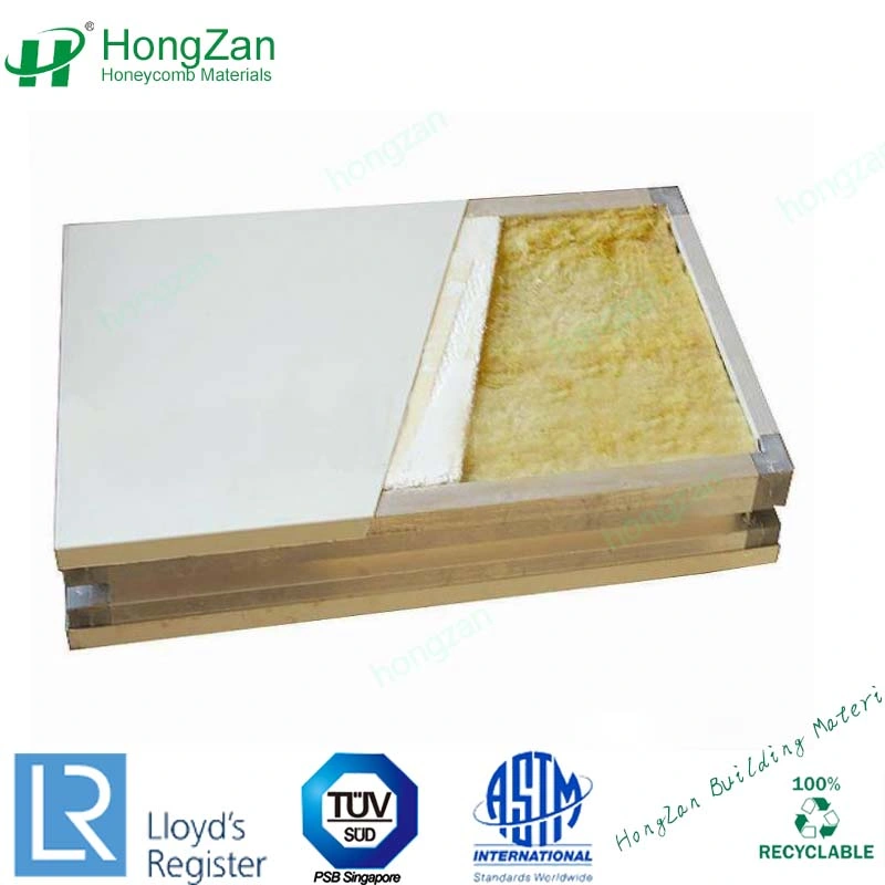 Fireproof Steel Rock Wool Panel Sandwich