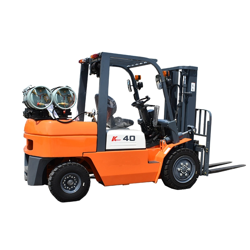 4ton LPG/gasolina Forklift con China o Japón Motor, precios competitivos