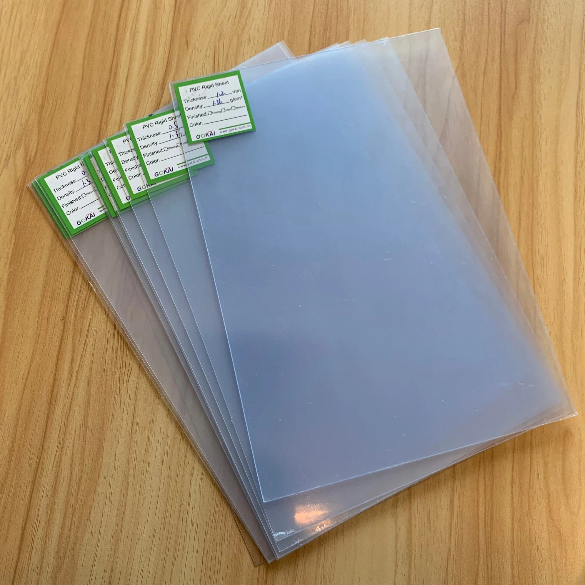 Transparent Rigid Roll PVC Sheet Rigid Board with PE Film