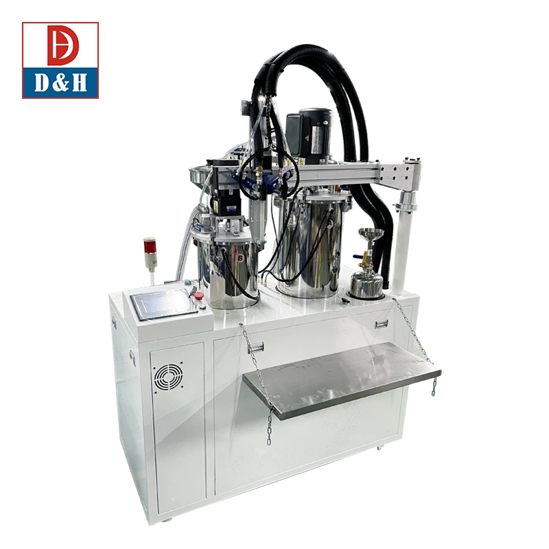 PCBA Electronics Encapsulation High Precision Long Lifespan Dynamic Mixing Two Parts Glue Dispensing Machine