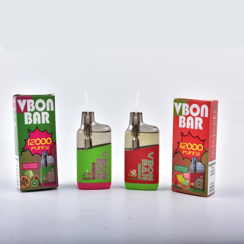 China Wholesale I VAPE Pen Vbon Fruit Flavor 12000 Puffs E vaporizador de cigarrillos