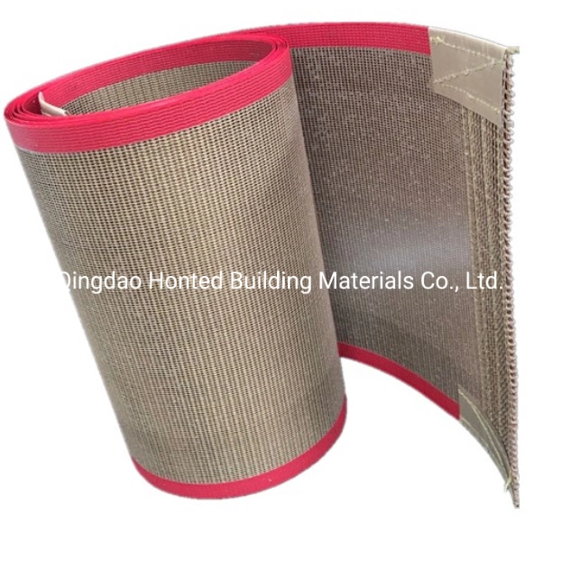 Temperature Resistance Good Air Flow PTFE Fiberglass Mesh Dryer Machine Belt / PTFE Mesh Belt