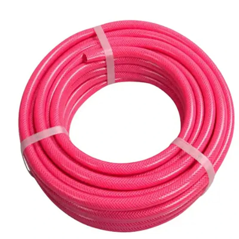 Green Color Garden Hose Car Washing Flexible PVC Tube