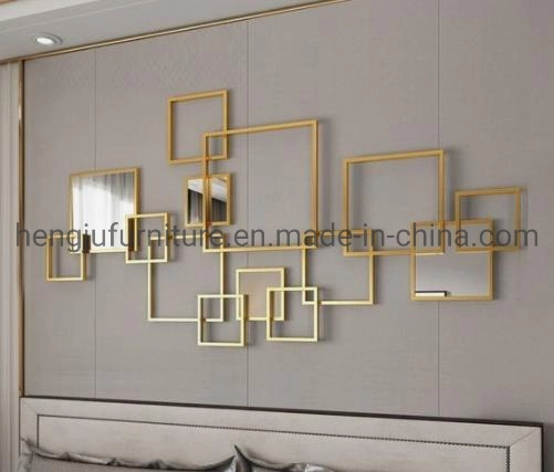 Stainless Steel Modern Metal Islamic Arts Wall Decor for Interior Decoration