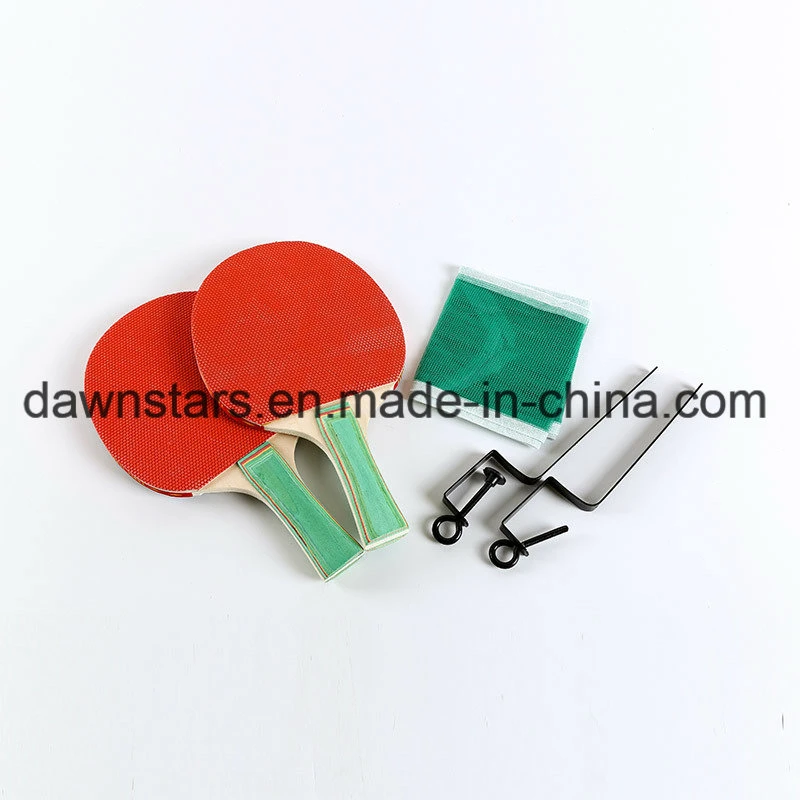 Table Tennis Sets with Net and Stand Post Set in Color Box Packing