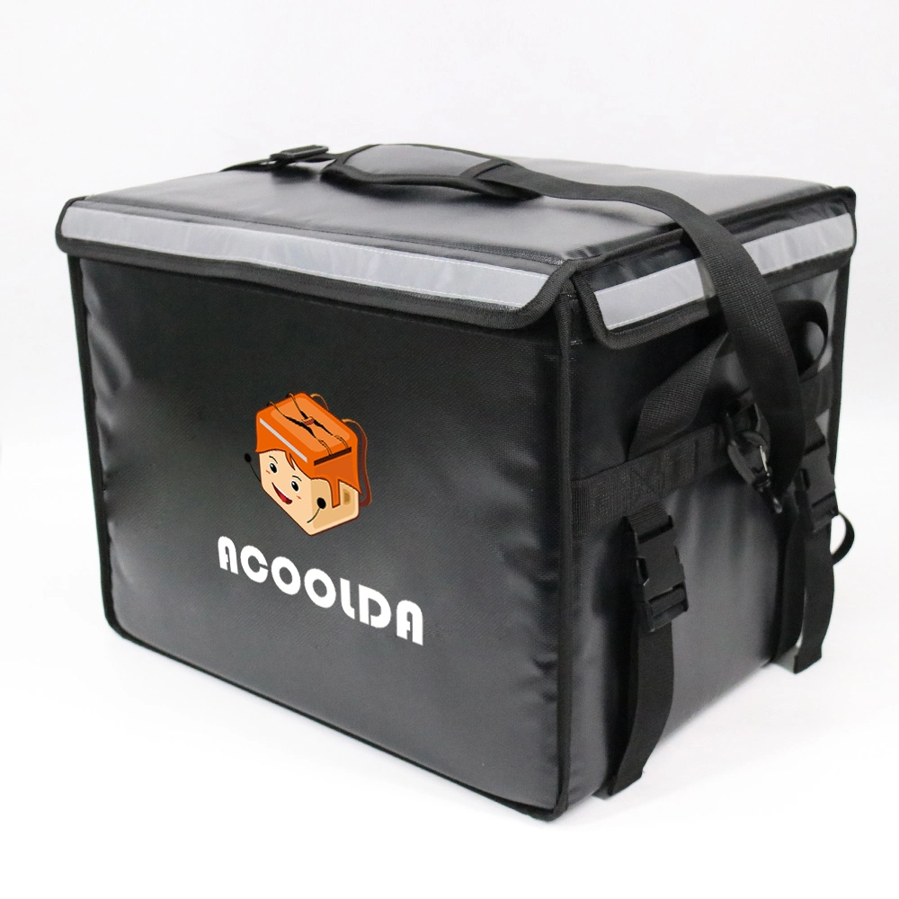 Insulated Reusable Lunch Tote Box Leakproof Cooler Handle Bag for Office Work Motorcycle Bike Backpack