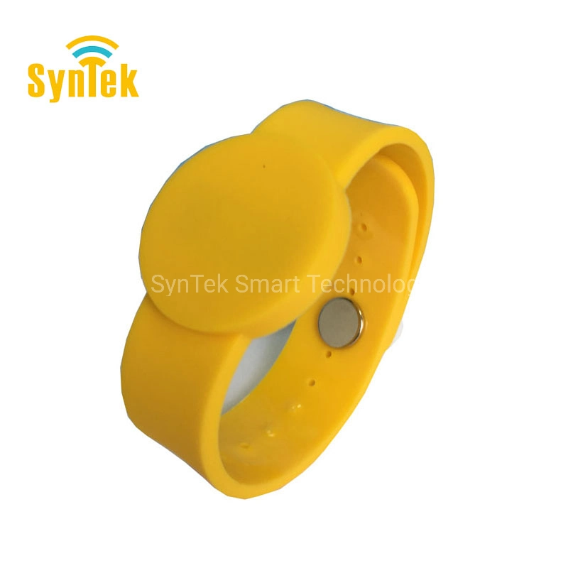 Medical Grade Silicone RFID 13.56MHz Wristband