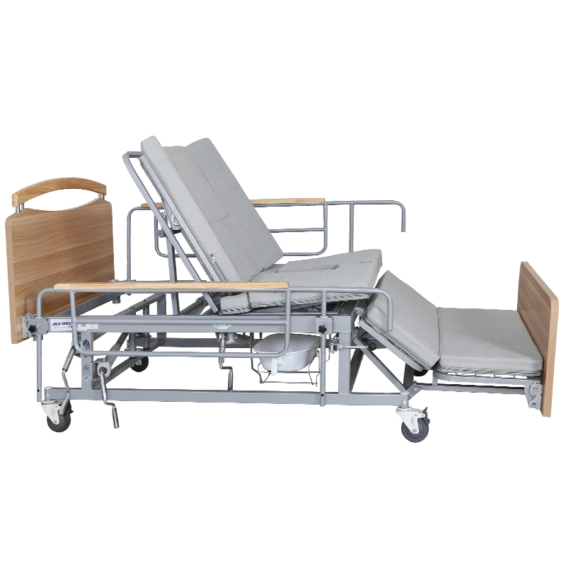 Multifunctional, Slip-Resistant, Manual, High quality/High cost performance Nursing Bed for Hospital or Home Use