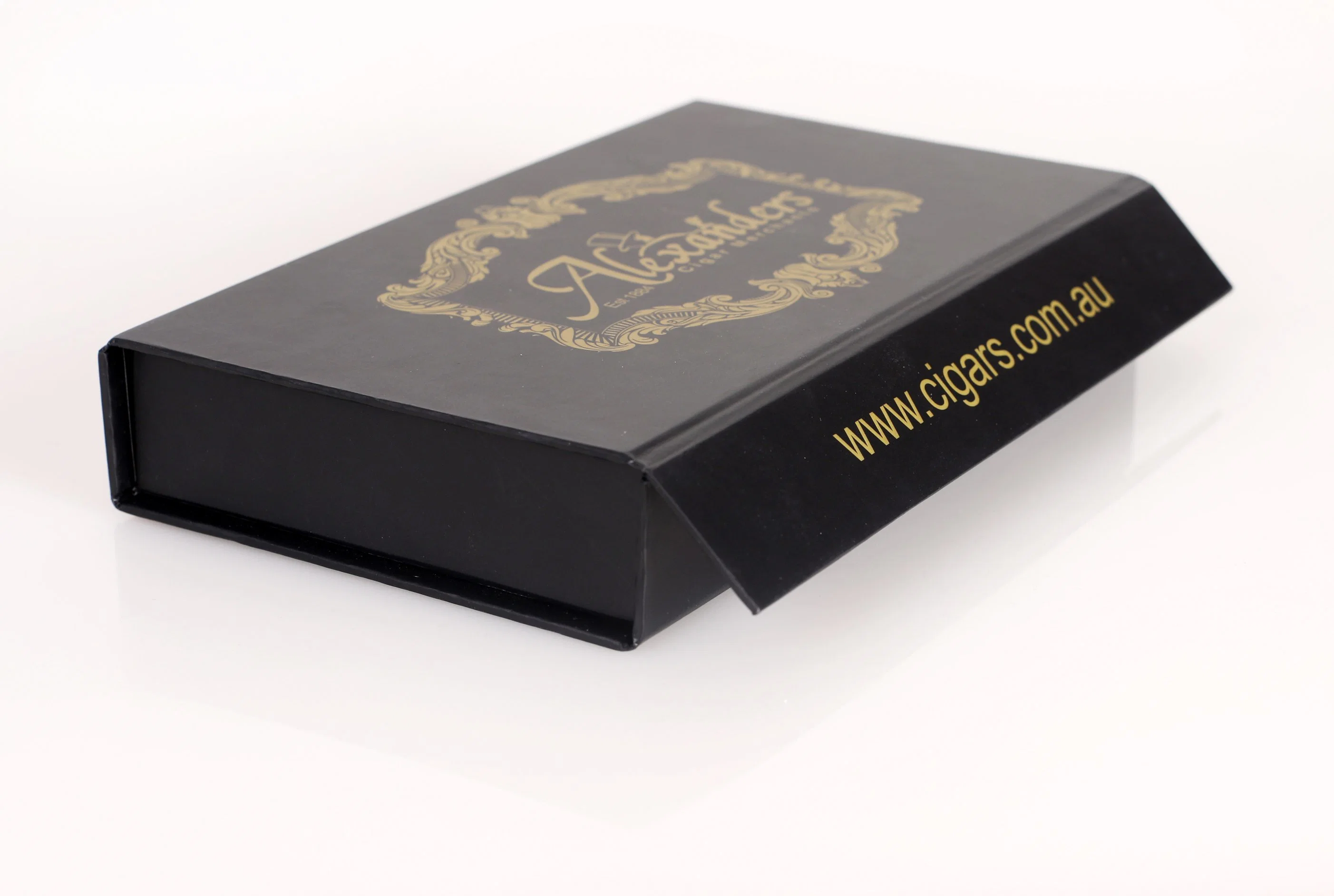 Cuadro de holgura de la venta al por mayor caja de cartón impresión de logotipo personalizado lámina de oro rosa Estampado belleza pestañas falsas cajas de embalaje de papel