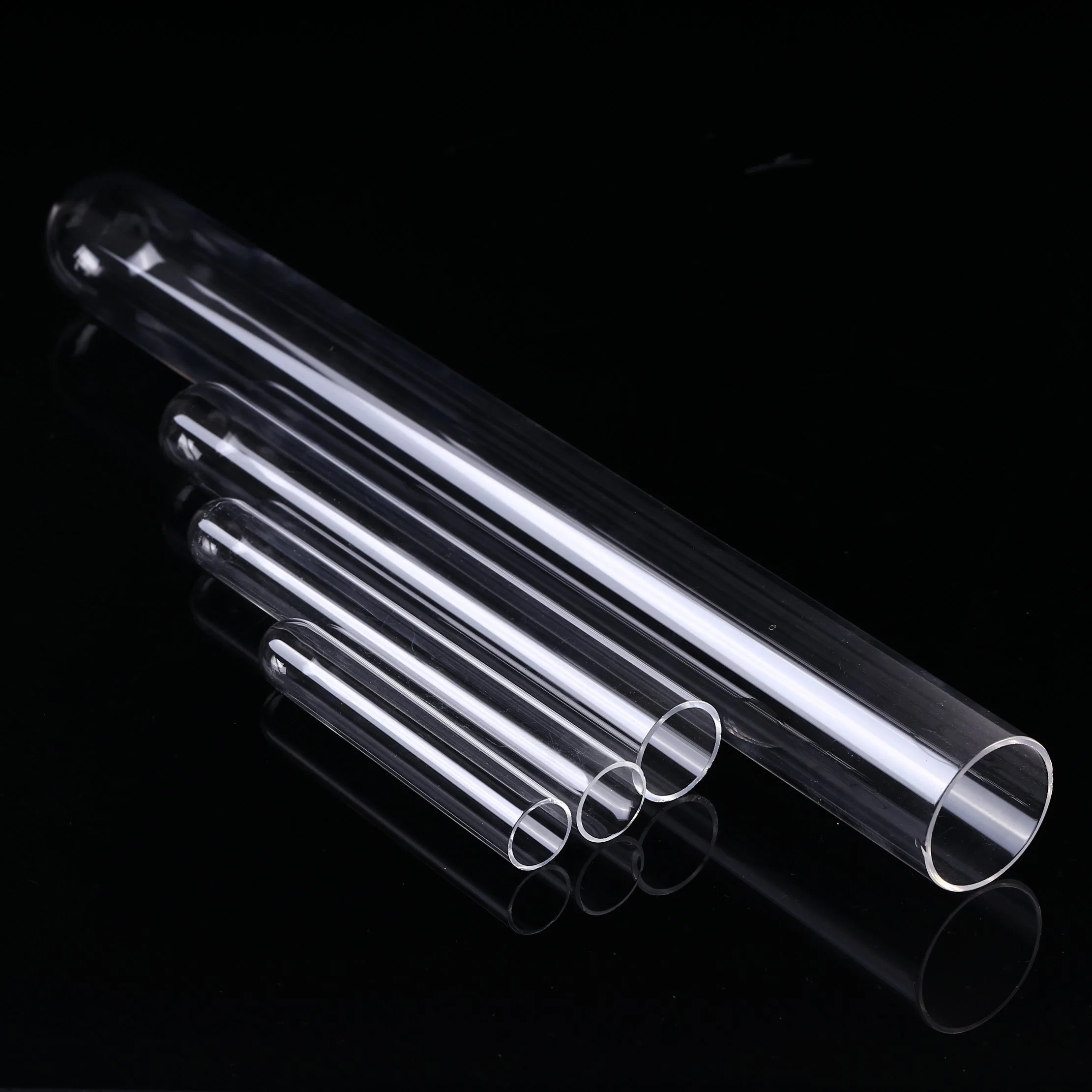 High Temperature Resistant Transparent UV Fireplace Quartz Glass Heater Window