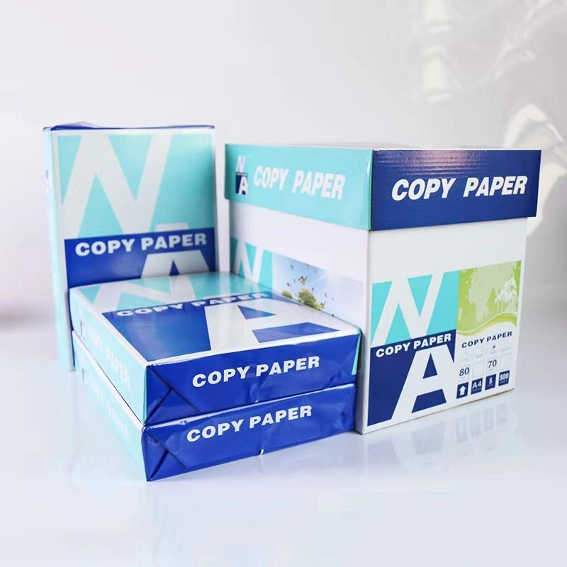 Papel de cópia A4 duplo A4 80 GSM, 75 GSM, 70 GSM 500 folhas