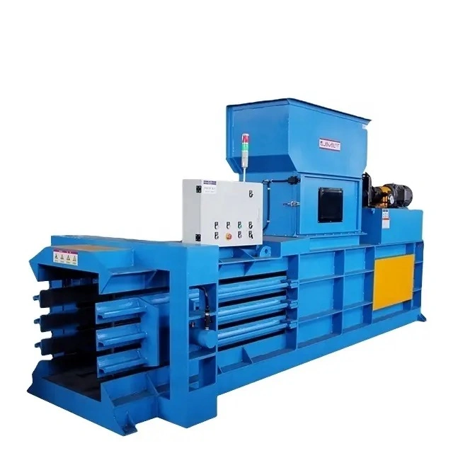 Full Automatic Hydraulic Waste Paper Books Magazines Carton Trims Baler Machine