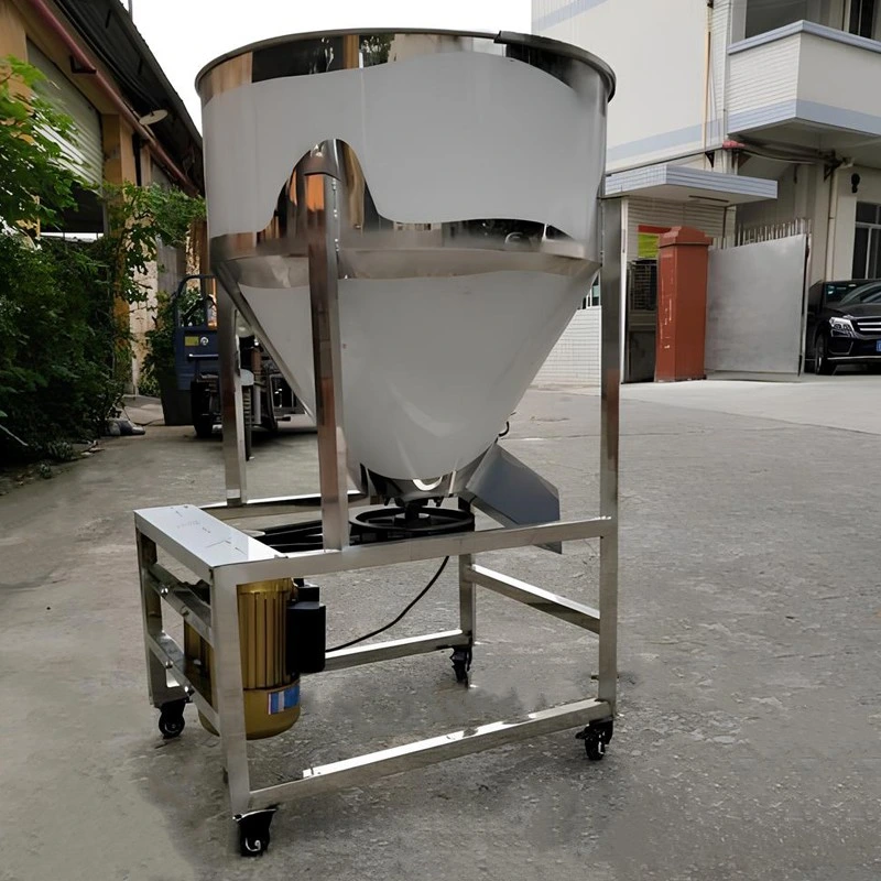 Sif Rotating Powder Mixer Stainless Steel Blender Drum Mixer Vertical Blender Feed Processing Machinery for Poultry