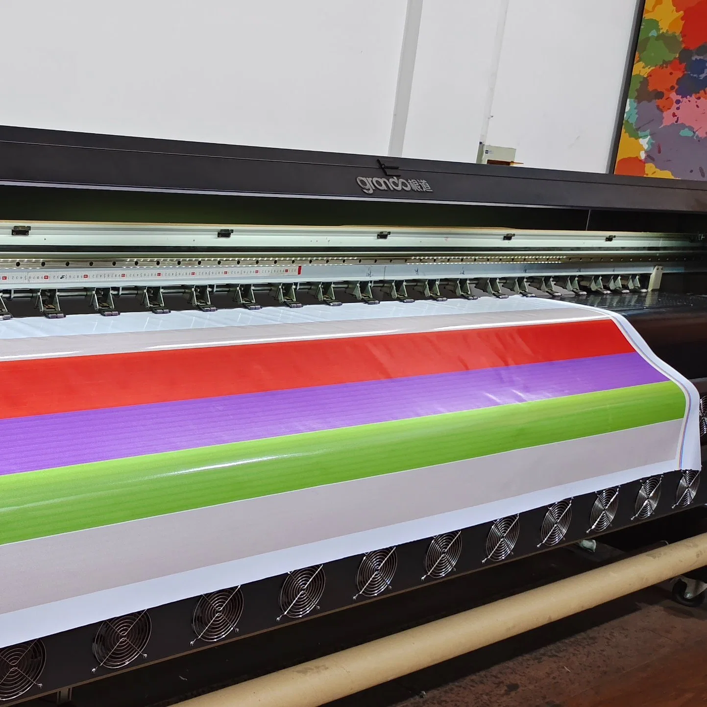 Billboard Custom Banner Roll PVC Digital Printing Banner de grande formato Flexível
