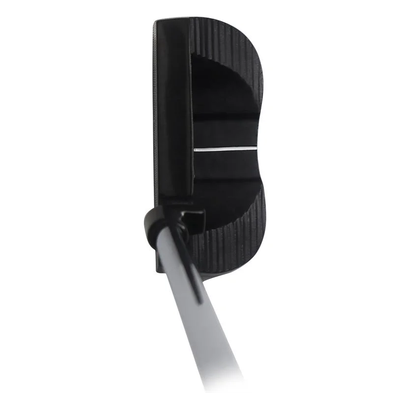 Tête de putter de golf noire OEM avec logo personnalisé