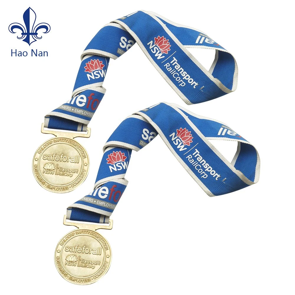 Hot Custom Printing Sport Ribbon for Medal