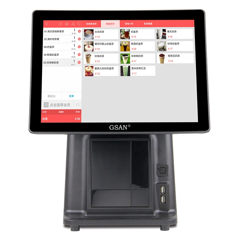 Good Quality 15" Touch Screen POS Cash Register