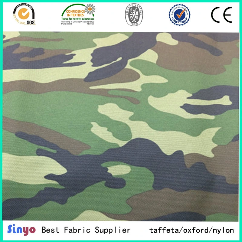 Cordura 600d Military Uniform Fabric, Waterproof Military Camouflage Fabric