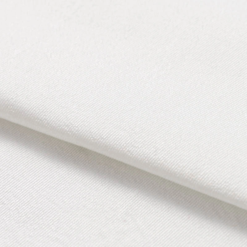 2023 New Design White Fabric Embroidery 60%Polyester 40%Bamboo Mattress Jersey Bamboo Fabric for Sale