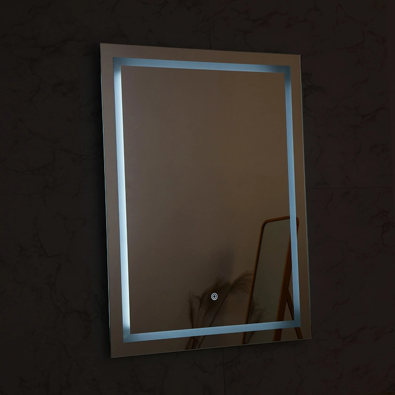 Smart Home Decor Wall Furniture for Salon Dressing Makeup Lighted Backlit LED Bathroom Mirror with Anti-Fog and Bluetooth Speaker