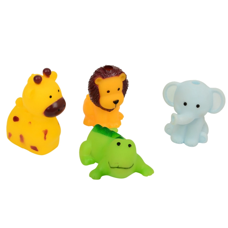 Mini Bath Toys, Floating Soft PVC Toy, Squeeze Toy