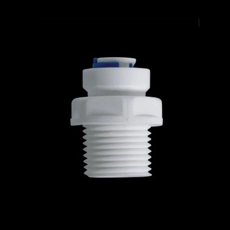 Factory Water Purifier NPT Connect Fittings Plastic Water System 1/4 3/8 Inch Nylon Pipe Connect Fitting