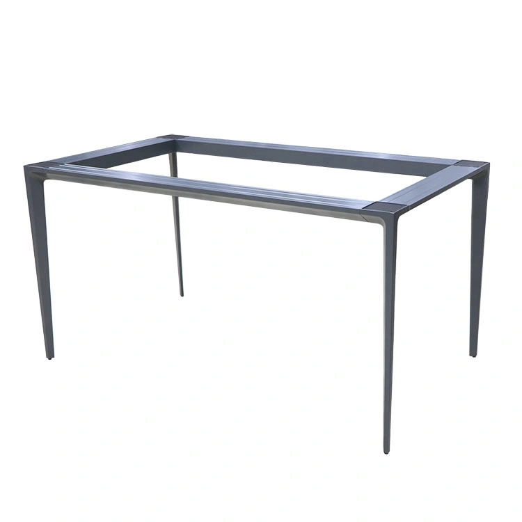 Winstar High Grade Aluminum Grey Dinner Table Frame