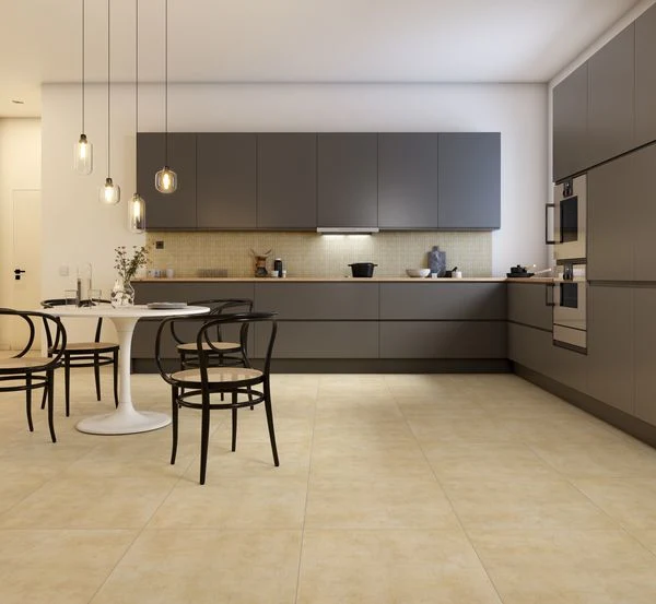 European Design Rectified Glazed Porcelain Floor Tile for Residential and Commercial (A6012)