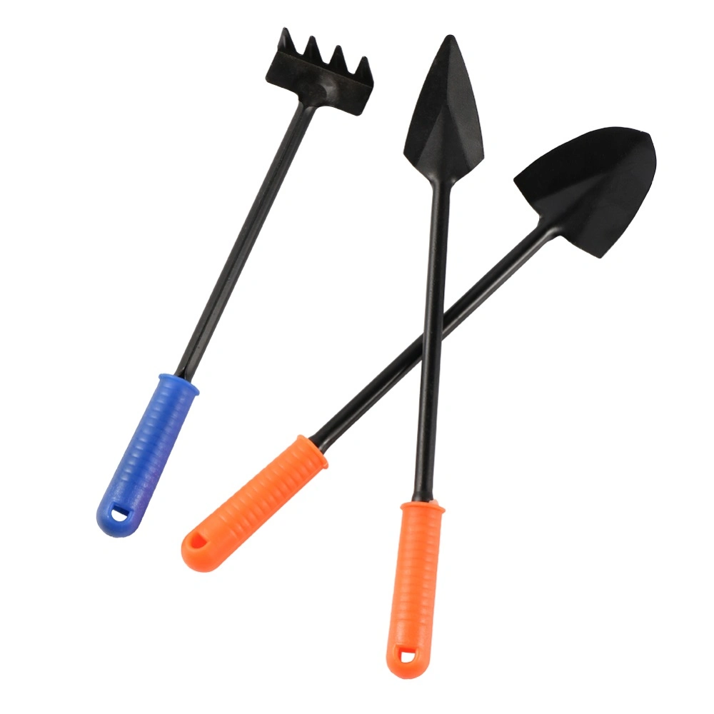 3PCS Mini Garden Tool Sets Garden Plants Mini Cultivating Transplanting Kit Small Shovel Rake Spade Tools