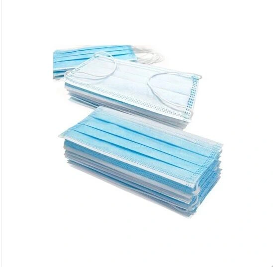 Manufacturers Disposable Blue Face Mask 3ply Face Mask