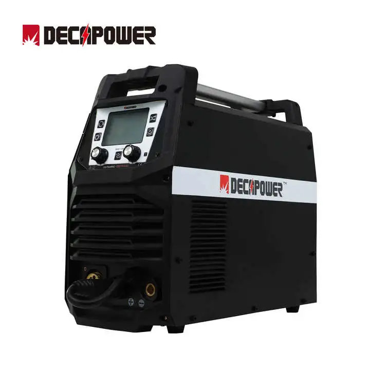 Decapower 7 in 1 IGBT MIG/Mag Máquina de soldadura por inversor com Impulso para soldadura de alumínio (ULTRAMIG-230)