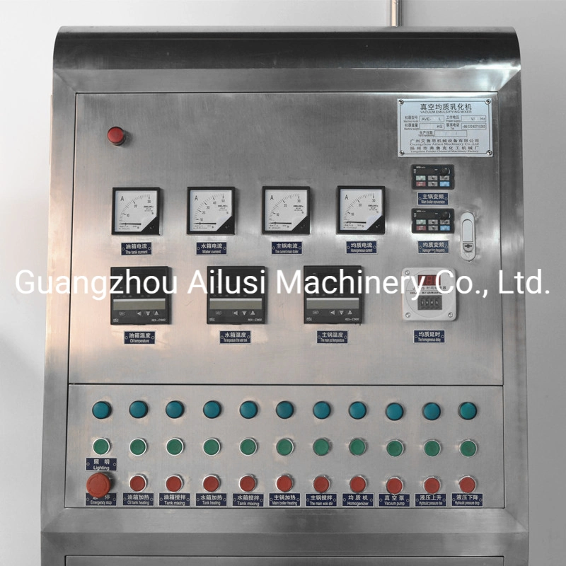 Vacuum Portable Mixer Cosmetic Lotion Emulsifier Machines Body Cream Production Line Manufacturing Equipment