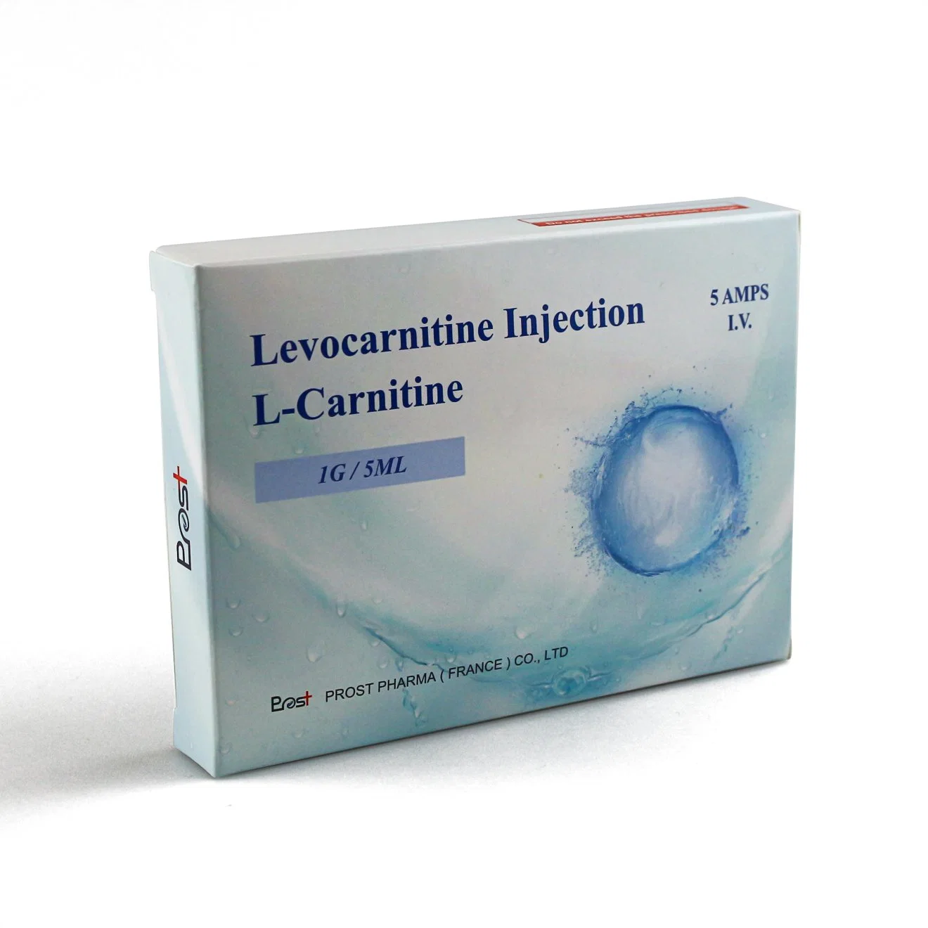 Adelgazamiento Belleza L-Carnitina Inyección 1g 5ml levocarnitina para la pérdida de peso