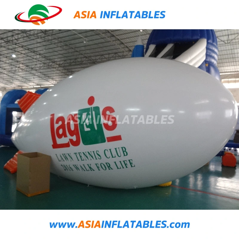 Creative Durable Printable Slogan Helium Advertising Inflatable Blimp Balloon