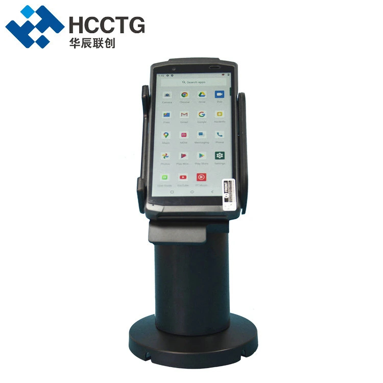 PVC Holder Fine-Turned Rotatable Credit Card POS Terminal Display Stand (PS-SO3)