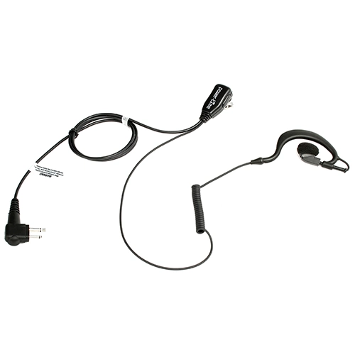 G Shape Earhook with Ptt Hand Free Two Way Radio Earphone