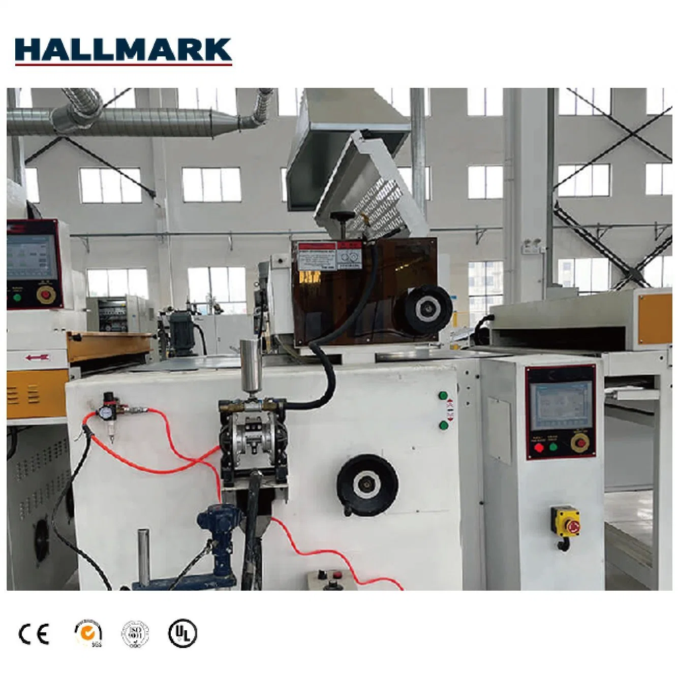 Hallmark Full Automatische UV-Lackiermaschine für SPC Bodenbelag Produktion Linie