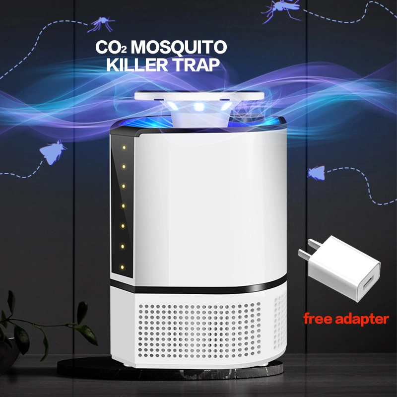 USB Insect Light Home Solar Fly Lamp Trap Electric Mosquito Killer