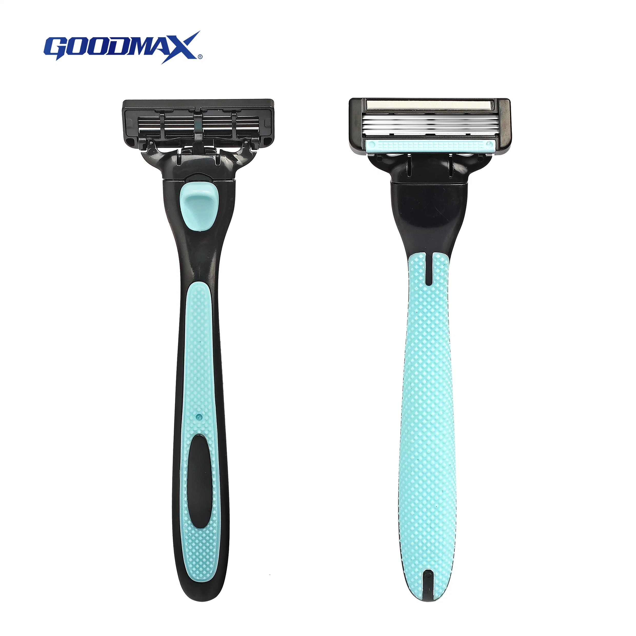 Four Blade System Open Back Design Razor