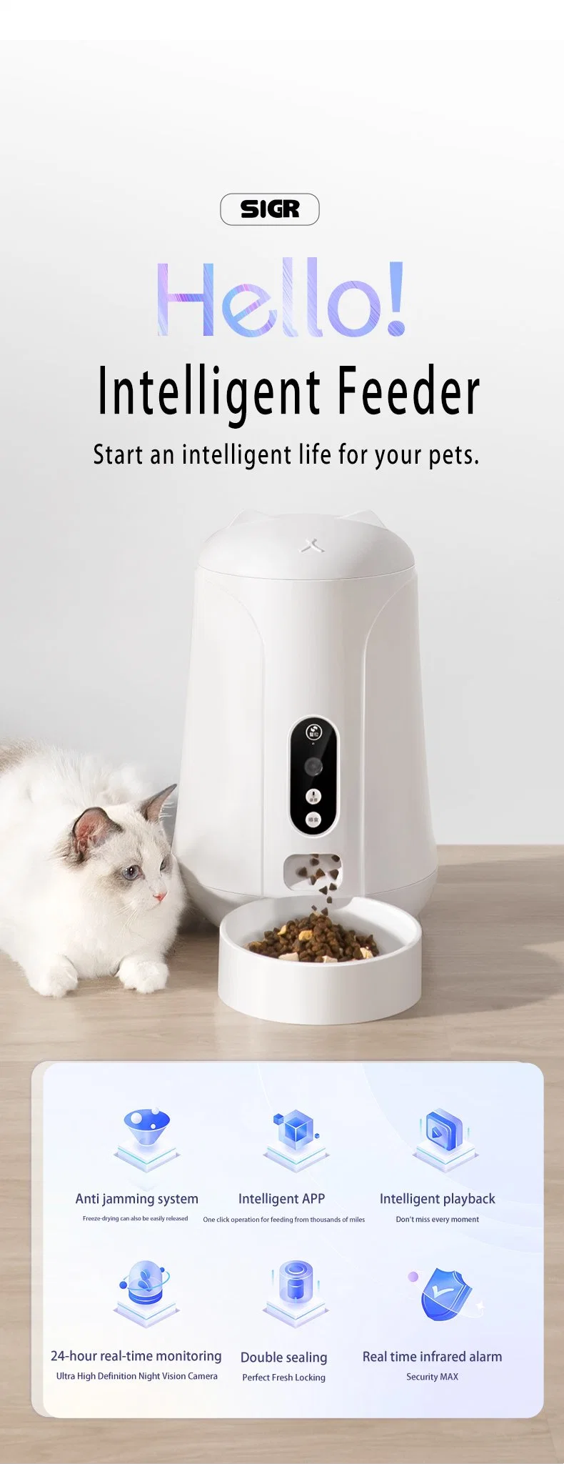 OEM /ODM Smart Pet Feeder Manufacturer